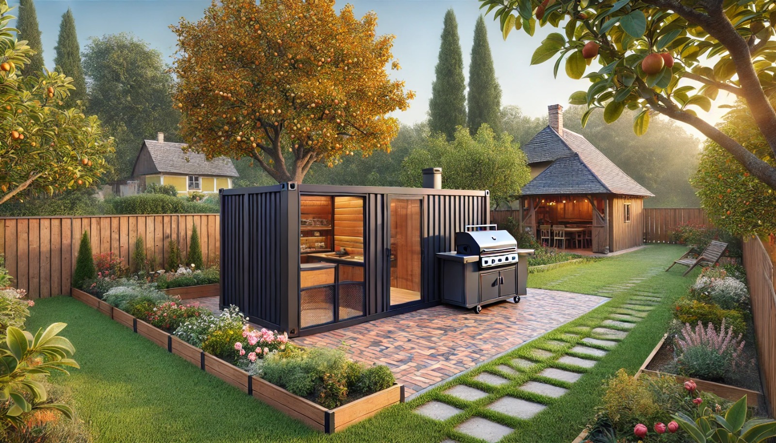 Cat costa o bucatarie exterioara cu gratar?